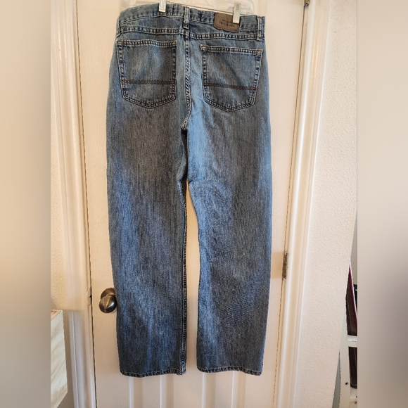 Mens Wrangler original relaxed boot jeans - Picture 4 of 5